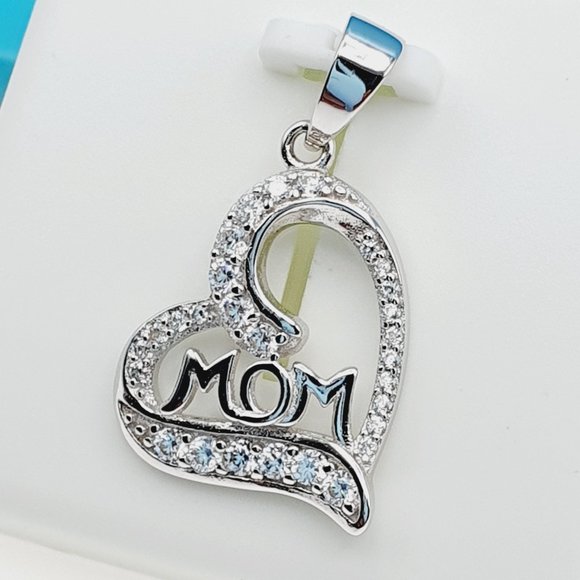 "925 Sterling Silver CZ Beautiful Pendant for Women, 1USPAR4022 - Picture 10 of 11